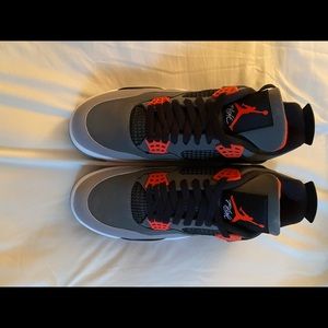 Air Jordan 4 Retro Infrared - size 10